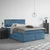 Boxspring Krevet Chester 180/200 cm , plava