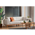 ATELIER DEL SOFA Sofa trosed Kapri 3 Seater Cream