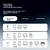 Manbuzhehuazai Bluetooth slušalice Halo Space, Crne