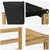 Set vanjskih sofa 6 pcs Bijela i crna 79 x 79 x 37 cm