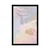 Plakat mavrični listi - 60x90 silver