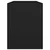 Toaletni stolac crni 70 x 35 x 45 cm od konstruiranog drva