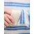 Jack & Jones Junior Pulover modra/svetlo modra/bela