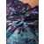 Marchesa Notte - floral print mini dress - women - Blue