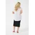 KAFFE CURVE Bluza KCAlia bela