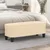 Vidaxl Klop krem 100x35x41 cm blago