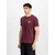 ALPHA INDUSTRIES Majica bež/burgund