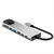 Tech-protect HB09 USB-C HUB adapter 8in1, sivo