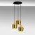 Conceptum Hypnose Luster Dodo-6278, 46x46 cm, 3xE27, 40W
