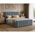 Boxspring postelja Paris Bis - 180x200 cm - tkanine Vibe