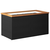 Sadilica crna 80 x 40 x 40 cm od poliratana