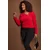 Trendyol Curve Ženska bluza Tbbaw26Af00010, Crvena