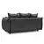 Atelier del Sofa Trosed na razvlačenje Puffy, 235 x 95 x 98 cm, Antracit