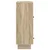 Kreveta Sonoma hrast 66 x 34,5 x 95 cm Konstrukcijsko drvo