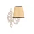 Opviq Zidna lampa Lily Coral, 15x10x13cm, IP20, Bež-Bela