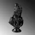 Aberto Design Dekorativna figura Yak-038-B, 20x35x15 cm