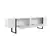 HANAH HOME Polica za TV Serenity White Black