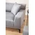 Atelier del Sofa Trosed Petra 3 212x86x69cm Svetlosivi
