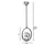 Opviq Luster Ring, 70cm, 30 cm, E27