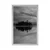 Plakat zapuščeni otok v črnobeli varianti - 40x60 black