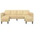 Sofa Siva zelena 250 x 188 x 76 cm Kordura tekstil