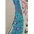 CONCEPTUM HYPNOSE Okrugli beli tepih za decu Blue Cats 140 cm (882CHL1647)