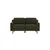 ATELIER DEL SOFA 2-Seat Sofa Robin 2 Oil Green Walnut
