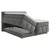 Carryhome BOXSPRING POSTELJA 140 cm x 200 cm , tekstil temno siva
