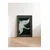 WallXpert uramljena slika 115232, The White Swan Hilme af Klint, beli labud na tamnoj pozadini, 50 x 70 cm, ram u boji prirodnog drveta