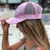 GymBeam Šilterica Mesh Panel Cap Baby Pink