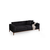 Atelier del Sofa Trosed na razvlačenje Sinor 92x75x225cm Antracit