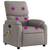 Masažni naslanjač taupe blago