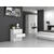Topeshop Komoda Malwa M3 BELA