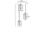 Opviq Luster 2620311, Braon