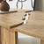 HANAH HOME Sto za dnevnu sobu Missisipi Sapphire Oak