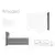 Boxspring postelja Amadeo LED - 180x200 cm