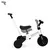 ECO TOYS Tricikl 2 u 1, Beli