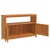 Konzolni vrtni stol 110 x 35 x 75 cm od masivnog drva bagrema