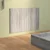 Uzglavlje za krevet boja hrasta 120x1,5x80 cm konstruirano drvo