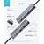 USB-C Data Hub 8u1 sivi