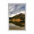 Plakat jezero pod hribi - 20x30 black