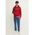 Pulover Tommy Hilfiger moška, bordo barva, s kapuco