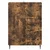 Kreveta Dimljeni hrast 66 x 34,5 x 91,5 cm Konstruirano drvo