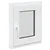 vidaXL Okno za klet RISOR 50 x 55 cm PVC in steklo