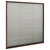 Zaslon protiv insekata za prozore aluminijski smeđi 120x120 cm