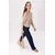 Trendyol Milla ženska bluza Twoaw26Bz00138, kamena-bež