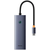 4in1 Hub Baseus  UltraJoy USB-C do 3x USB 3.0 + RJ45 (space grey)
