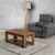 Hanah Home Shelf Sto za dnevnu sobu, Braon