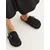 Trendyol Shoes Ženske papuče Takss25Te00000, Crne