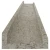 vidaXL Stenska polica 2 kosa betonsko siva 100x9x3 cm